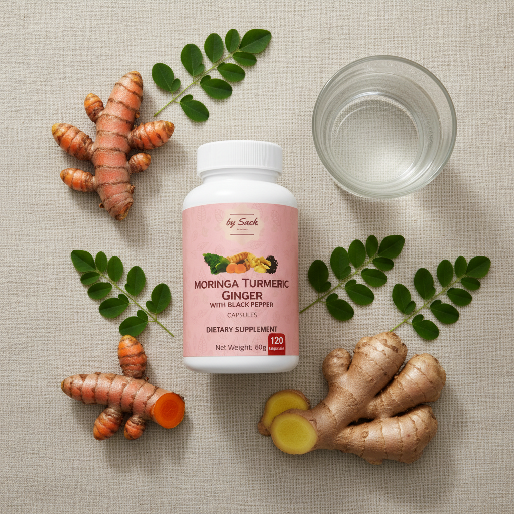 Cápsulas Antiinflamatorias Naturales - Fórmula Antiinflamatoria