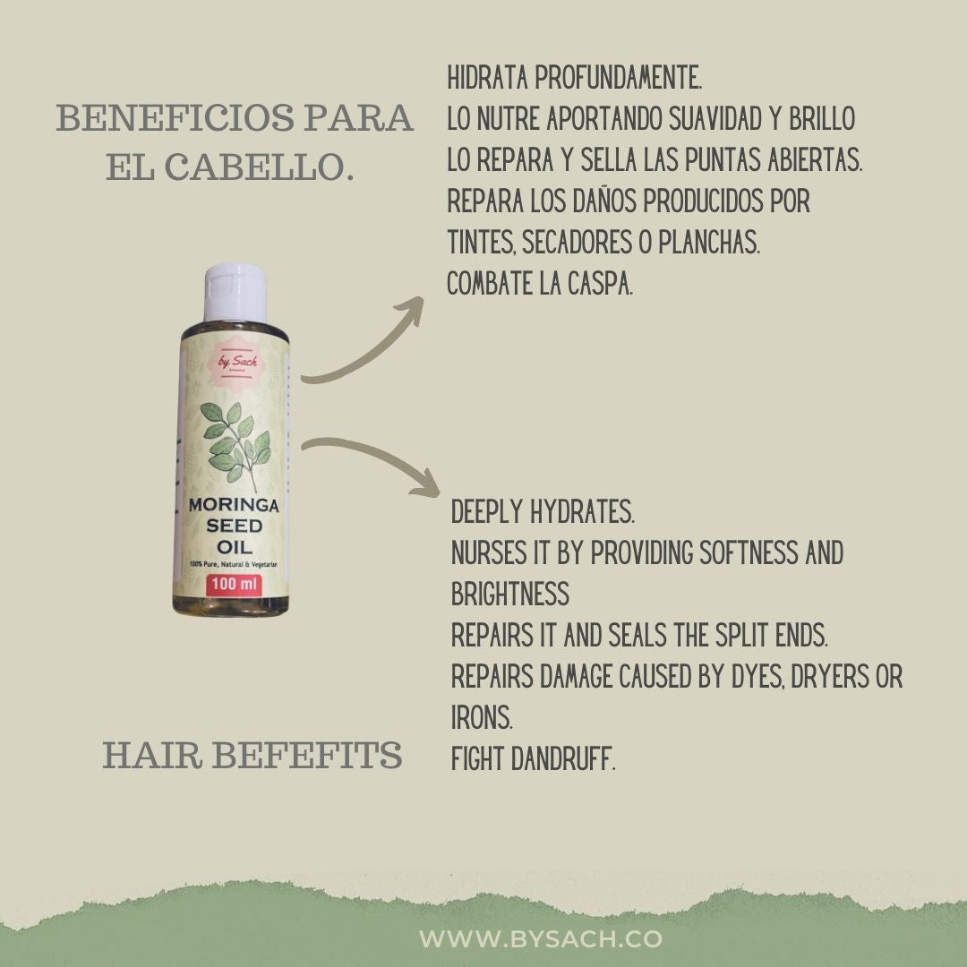 Aceite de Semilla de Moringa | Moringa Seed Oil