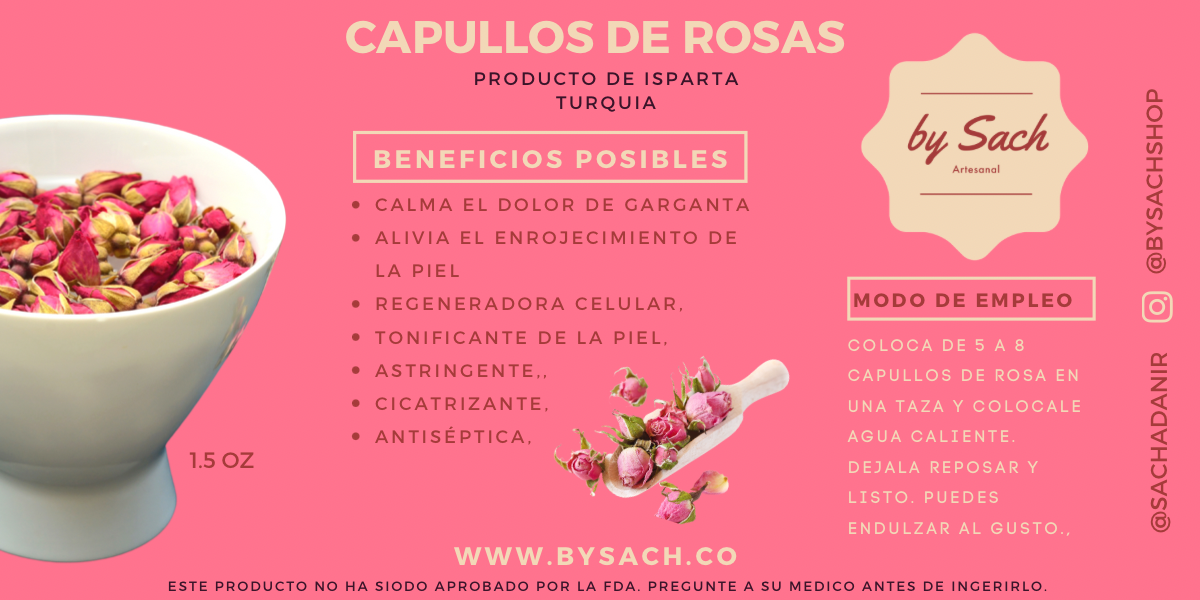 Capullos de Rosa de Damasco | Damask Rose Buds