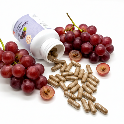 Semillas de Uva Capsulas - Resveratrol en su forma natural