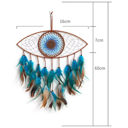 Atrapa sueños en forma de ojo turco