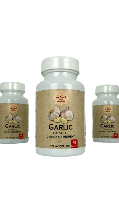 Ajo deshidratado Capsulas | Dehydrated Garlic Capsules
