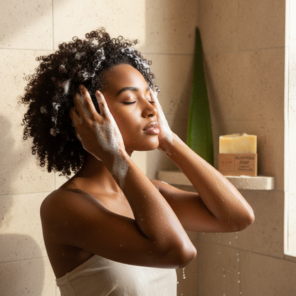 Jabón de Aloe Vera – Frescura calmante para piel sensible