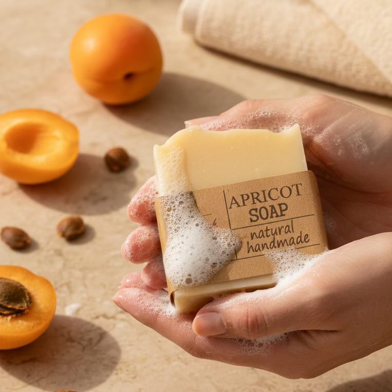 Jabón de Albaricoque – Nutrición luminosa para piel seca