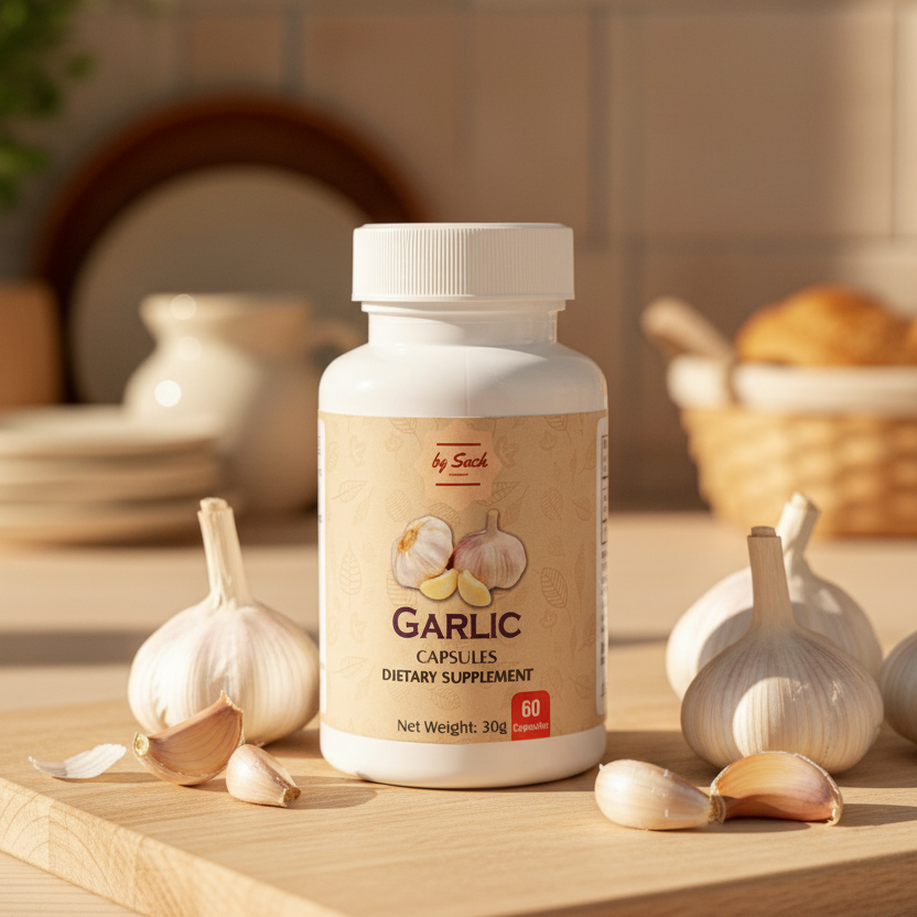 Cápsulas de Ajo – Energía interna y apoyo cardiovascular natural
