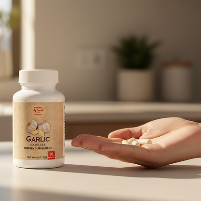 Cápsulas de Ajo – Energía interna y apoyo cardiovascular natural