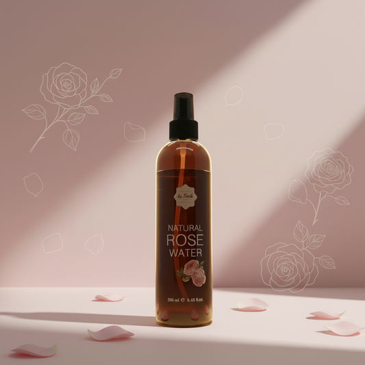 Agua de Rosas Pura 100% Narural