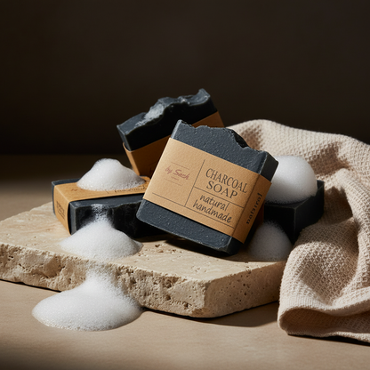 Jabon de Carbon Activado - Pureza para pieles grasas