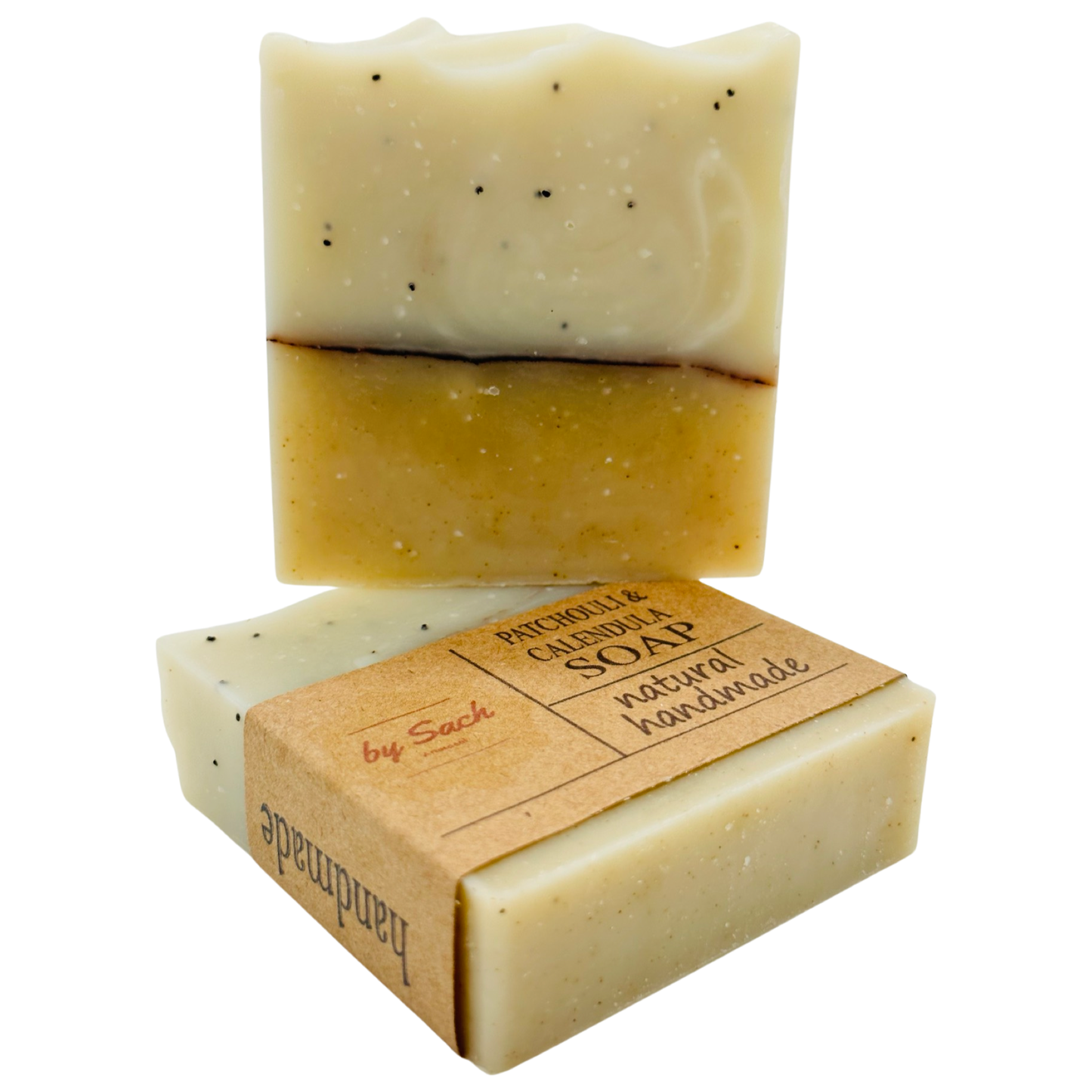 Jabon Calendula y Pachuli | Calendula and Patchouli Soap