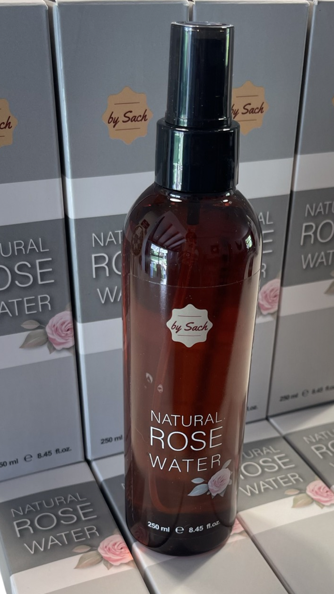 Agua de Rosas Pura 100% Narural