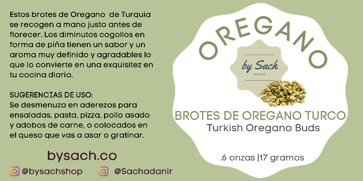 Oregano Turco brotes